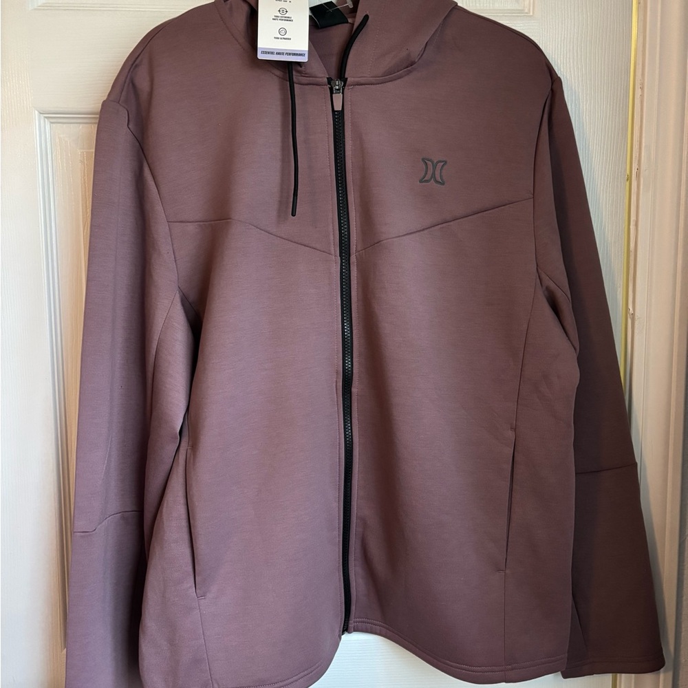 Hurley Mauve Hooded Jacket